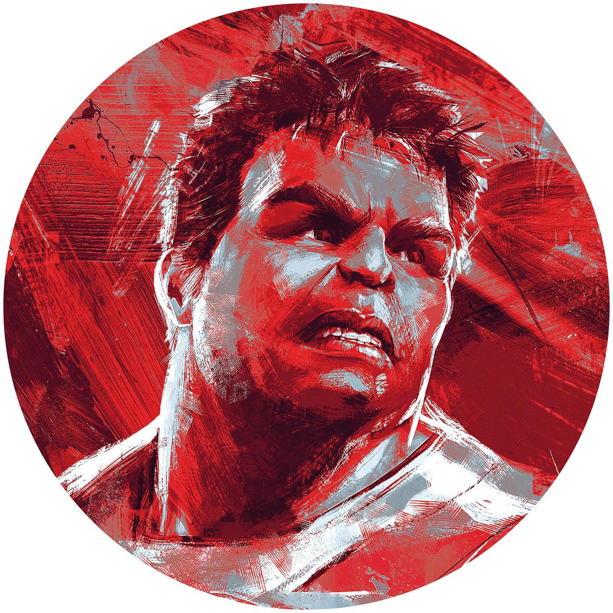 Fototapete Dd1-047 Avengers Paintng Hulk - Multicolor, Trend (128cm)