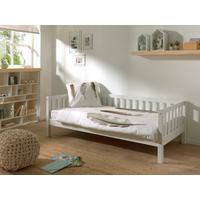 Kinder-/juniorbett Fritz Weiß Lackiert 90x200cm - Weiß, MODERN, Holz/Holzwerkstoff (90/200cm) - MID.YOU