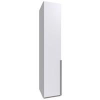 Drehtürenschrank Ny A Black, Weiß B: 45 Cm - Weiß, MODERN, Holzwerkstoff (45/236/58cm) - MID.YOU