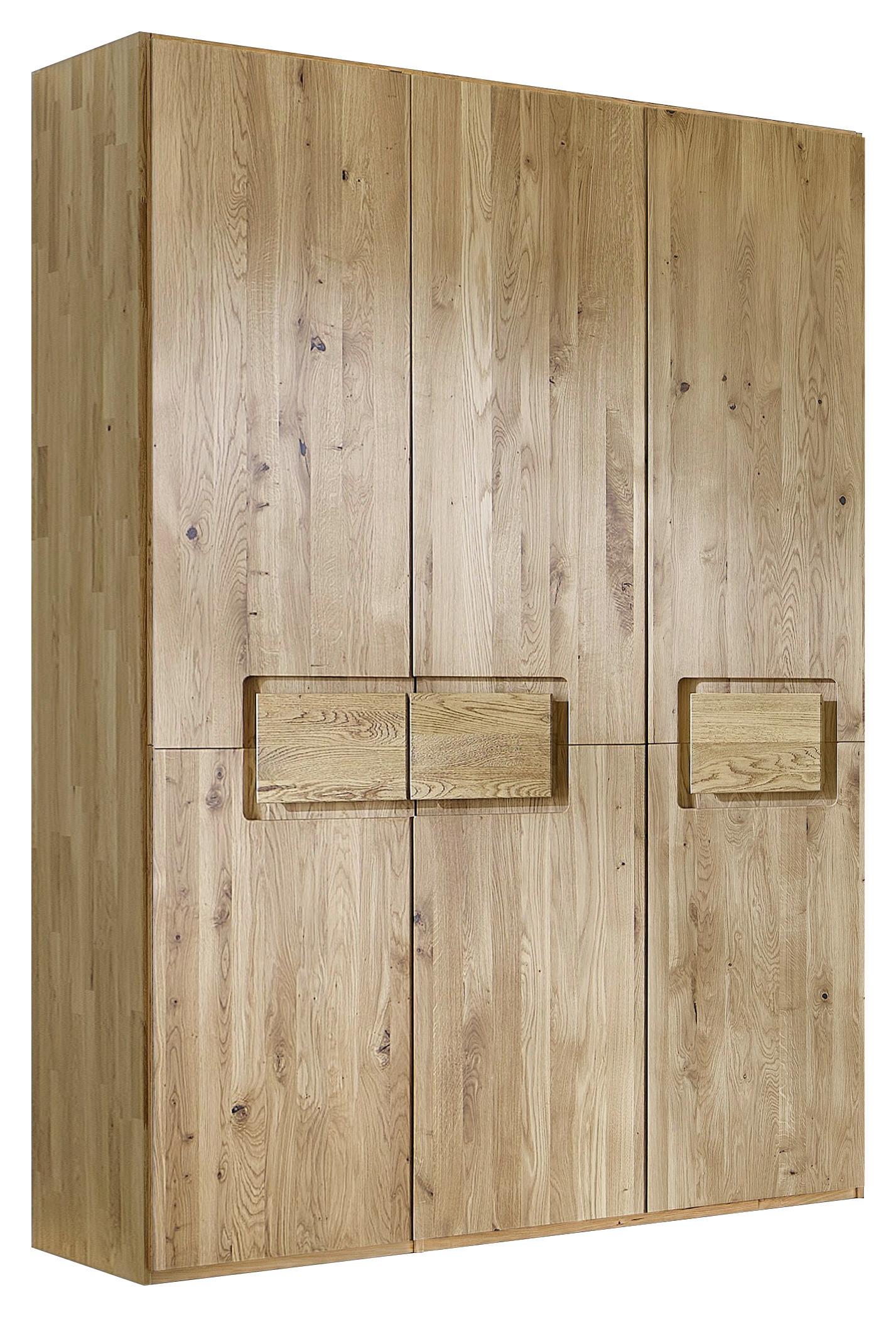 Drehtürenschrank Emilia, Eichefarben B: 152 Cm - Eichefarben, MODERN, Holz (152/223/62cm) - MID.YOU