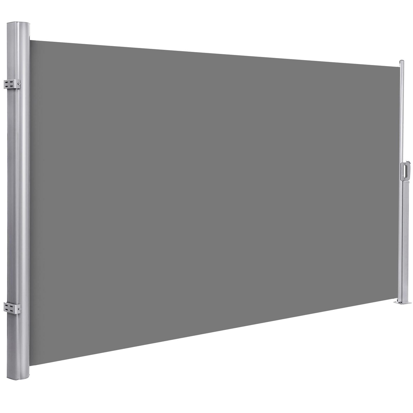 Markise Grau BxH: 350x200 cm - Grau, Basics, Textil/Metall (350/200cm) - Modante