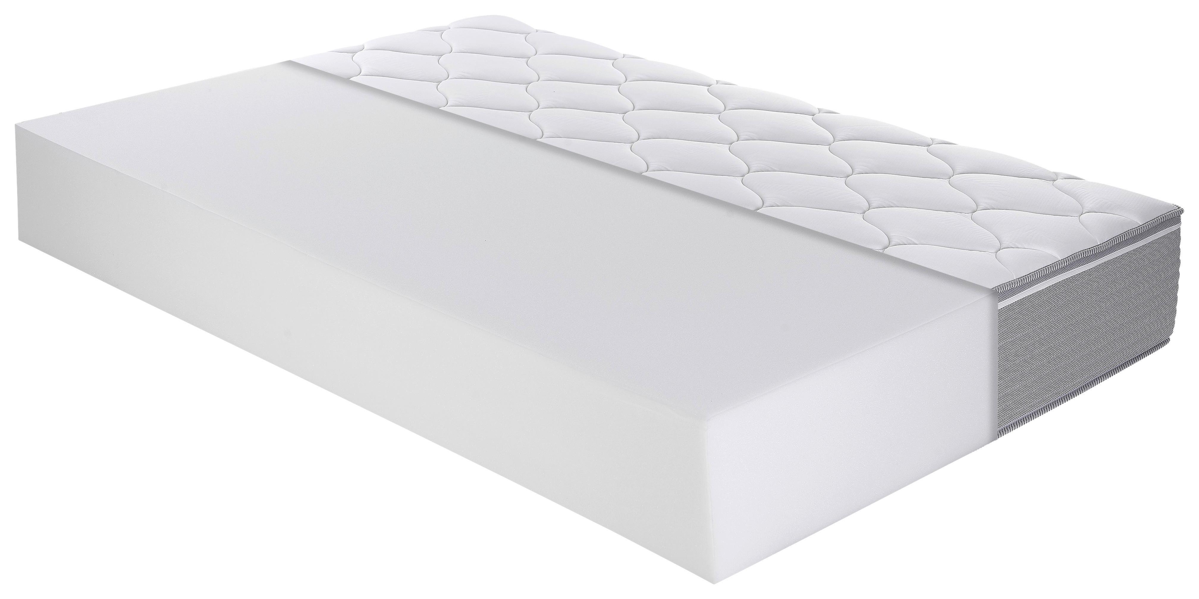 Viscomatratze Boxlike 30 Air - Weiß, Basics, Textil (140/200cm) - MID.YOU