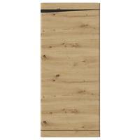 Kommode Turino B: 54 Cm - Anthrazit/Eiche Artisan, Trend, Holzwerkstoff (54/122,8/39,9cm)