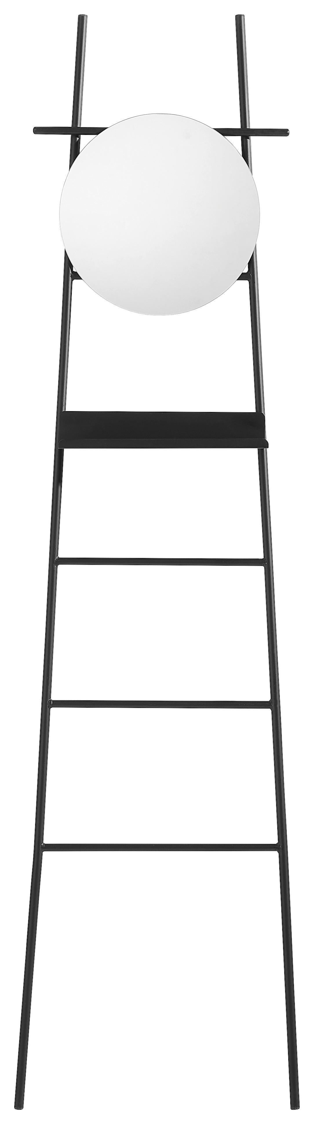 Dekoteiler Indoor H: 180 cm - Schwarz, Trend, Metall (46/180cm)