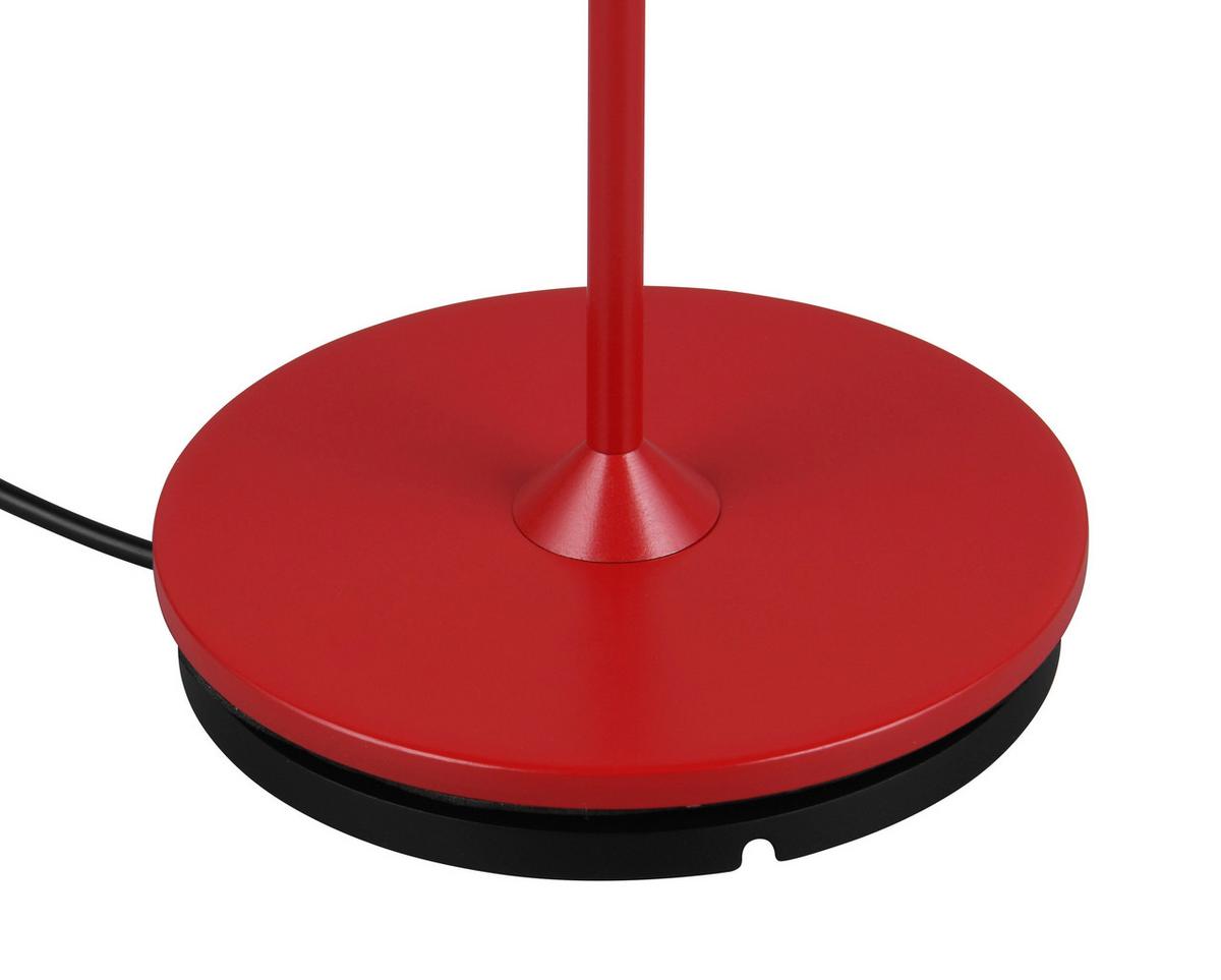 Akku-tischleuchte R57706110 Suarez - Rot, Trend, Metall (13,5/39cm)