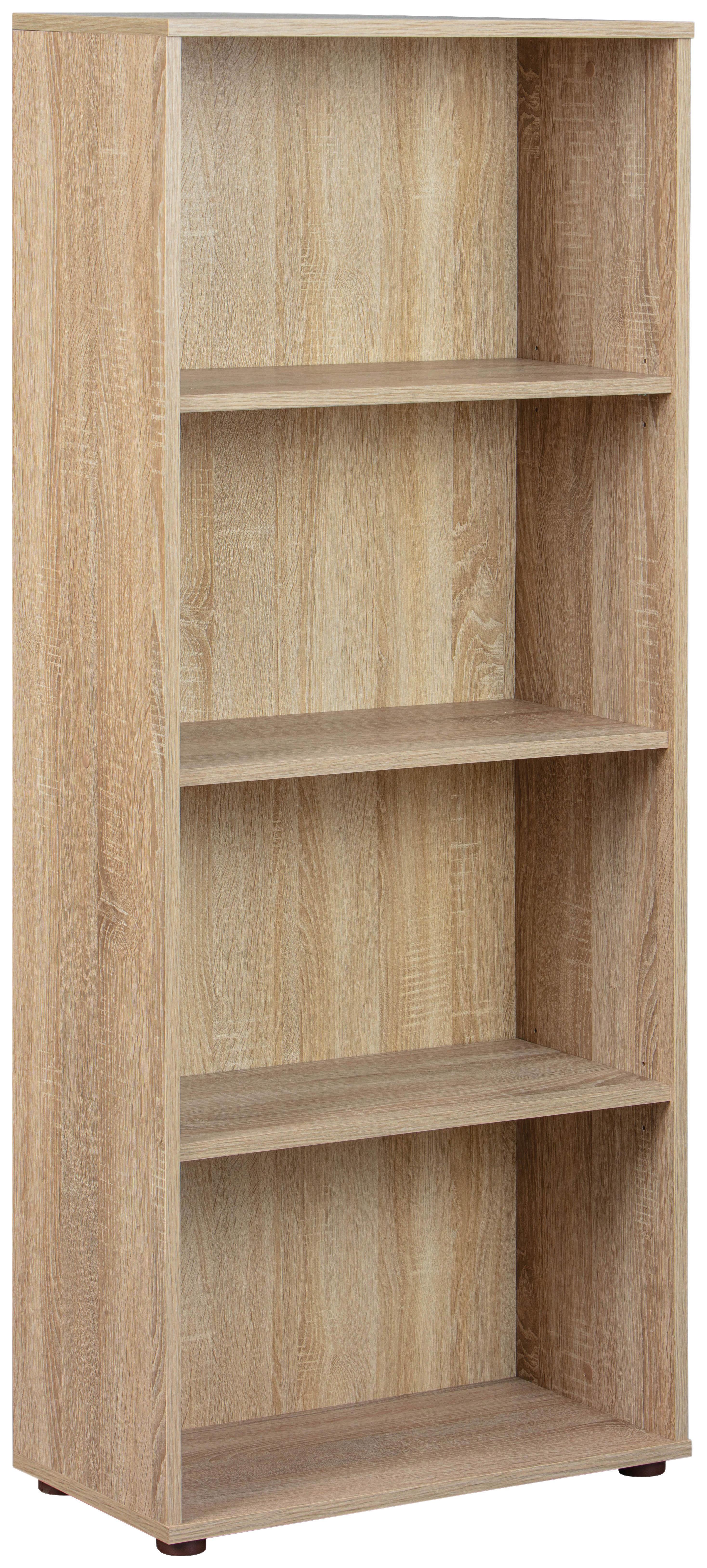 Standregal Dekor Parini 60 cm Sonoma Eiche - Sonoma Eiche, Basics, Holzwerkstoff (60/145/30cm) - MID.YOU