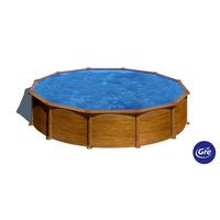 Pool-set Mauritius - Braun, KONVENTIONELL, Metall (550/132cm) - Gre