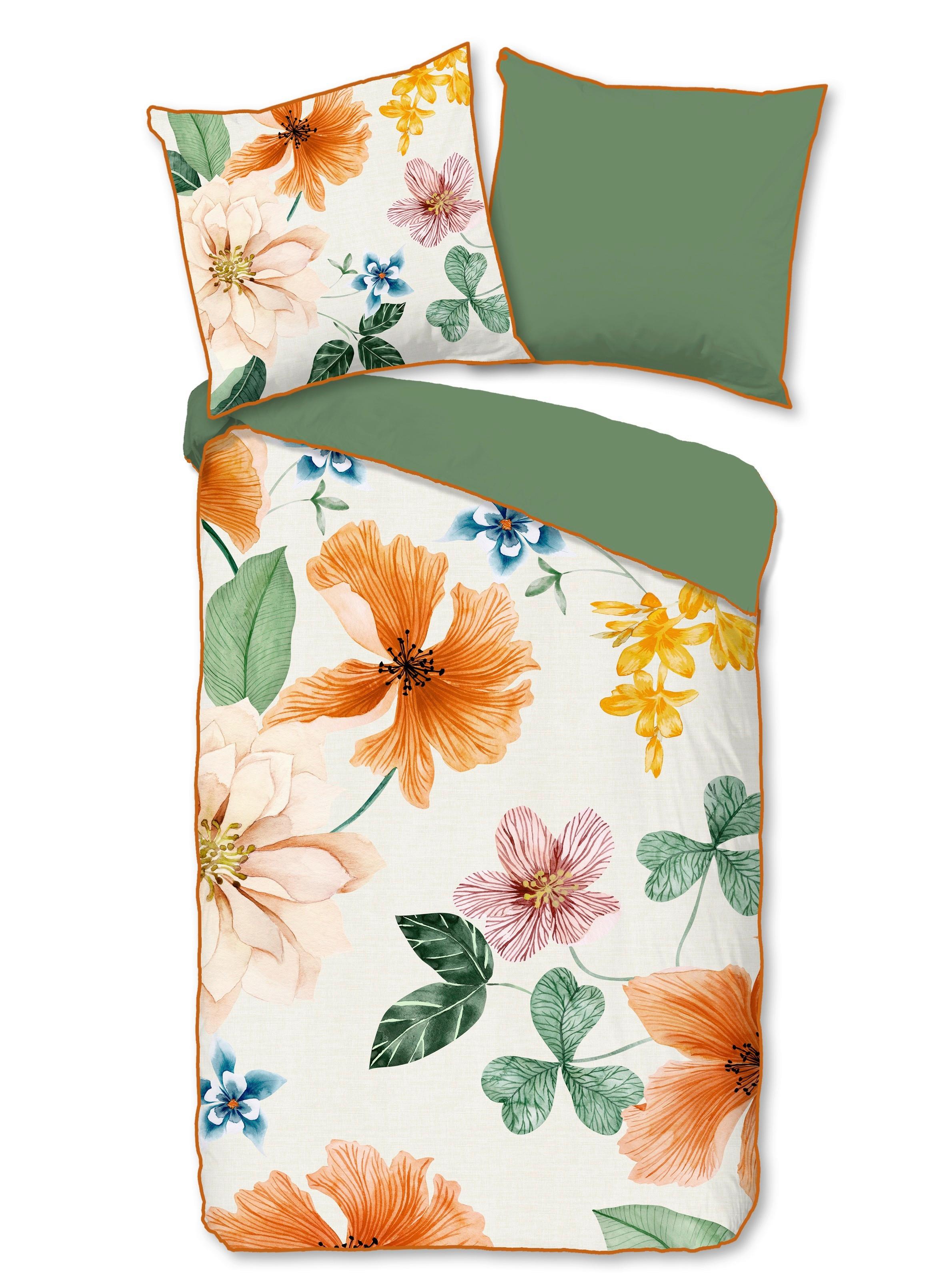 Bettwäsche Annabelle Multicolor 135x200 cm - Multicolor, Natur, Textil (135/200cm)