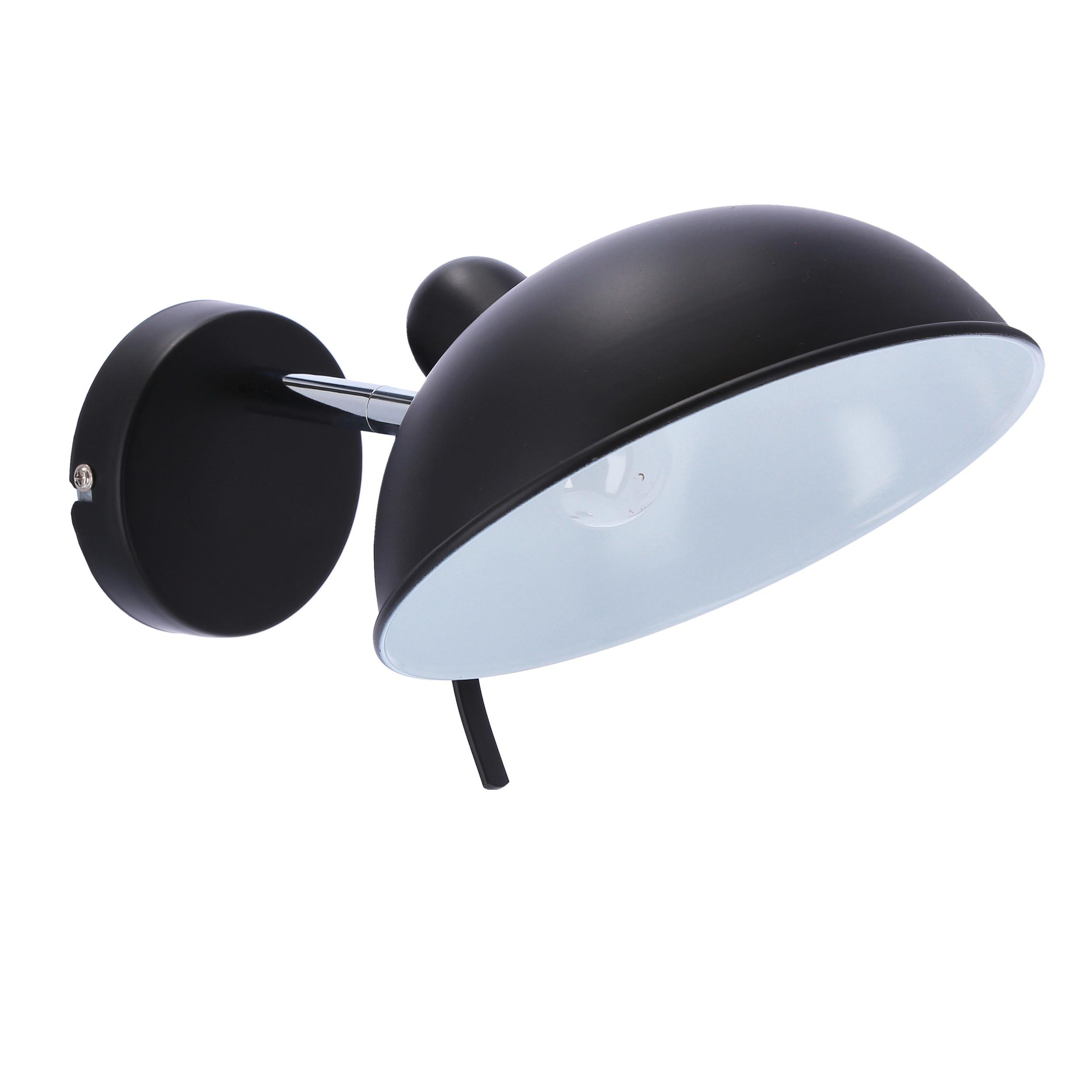 Wandleuchte 21-53589 - Schwarz, Basics, Metall (21/30/14.5cm)