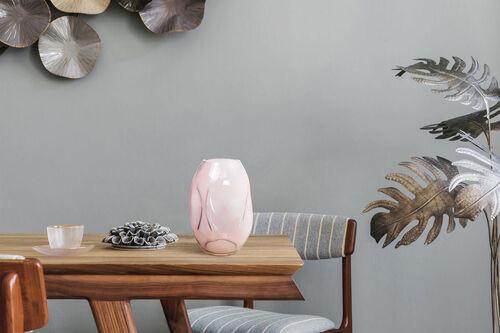 Vase Sidney Zylindrisch Glas Rosa H: 25 cm - Rosa, Design, Glas (15/25/15cm) - Kayoom
