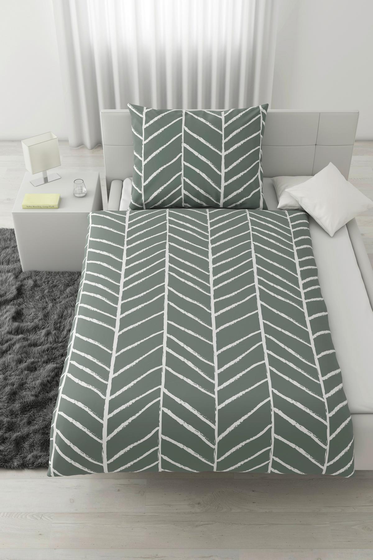 POVLEČENÍ Marble, 140/200cm, jadeitová - jadeitově zelená, Konvenční, textil (140/200cm) - Modern Living
