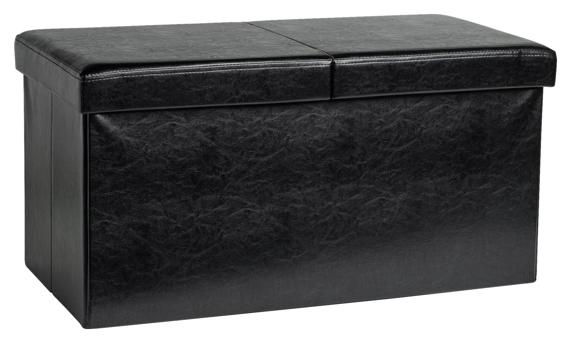 Ládapad Echtwerk Sitzbank Flex - fekete, Design, műanyag (76/37,5/38cm) - Echtwerk