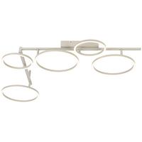 Led Mennyezeti Lámpa Cemil - homokszínű, Basics, műanyag/fém (125/88/12cm) - Luca Bessoni
