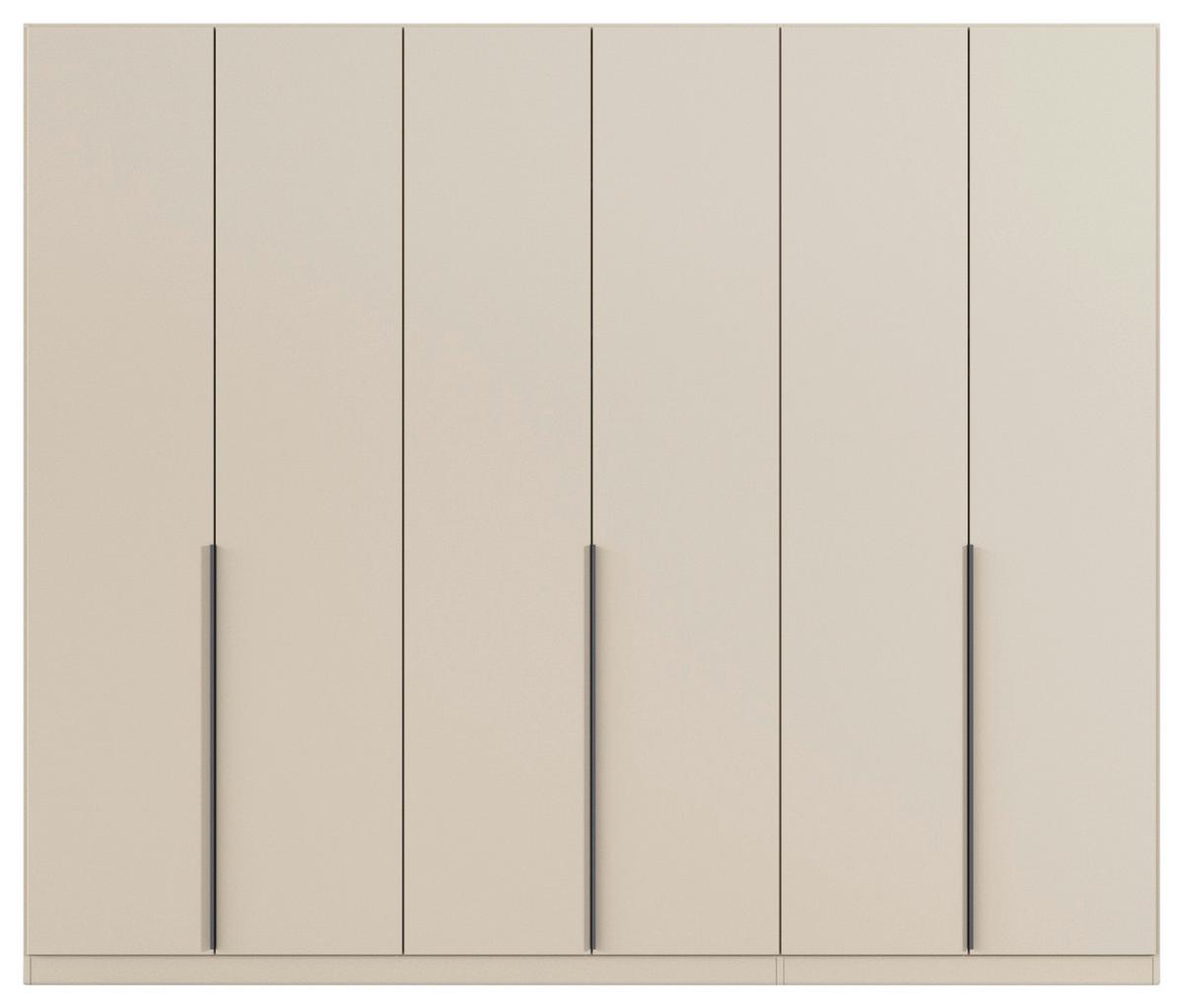 Šatníková skriňa Alabama Super ALABAMA-SUPER - šampanská/hliníková, Modern, kompozitné drevo (271/229/54cm)