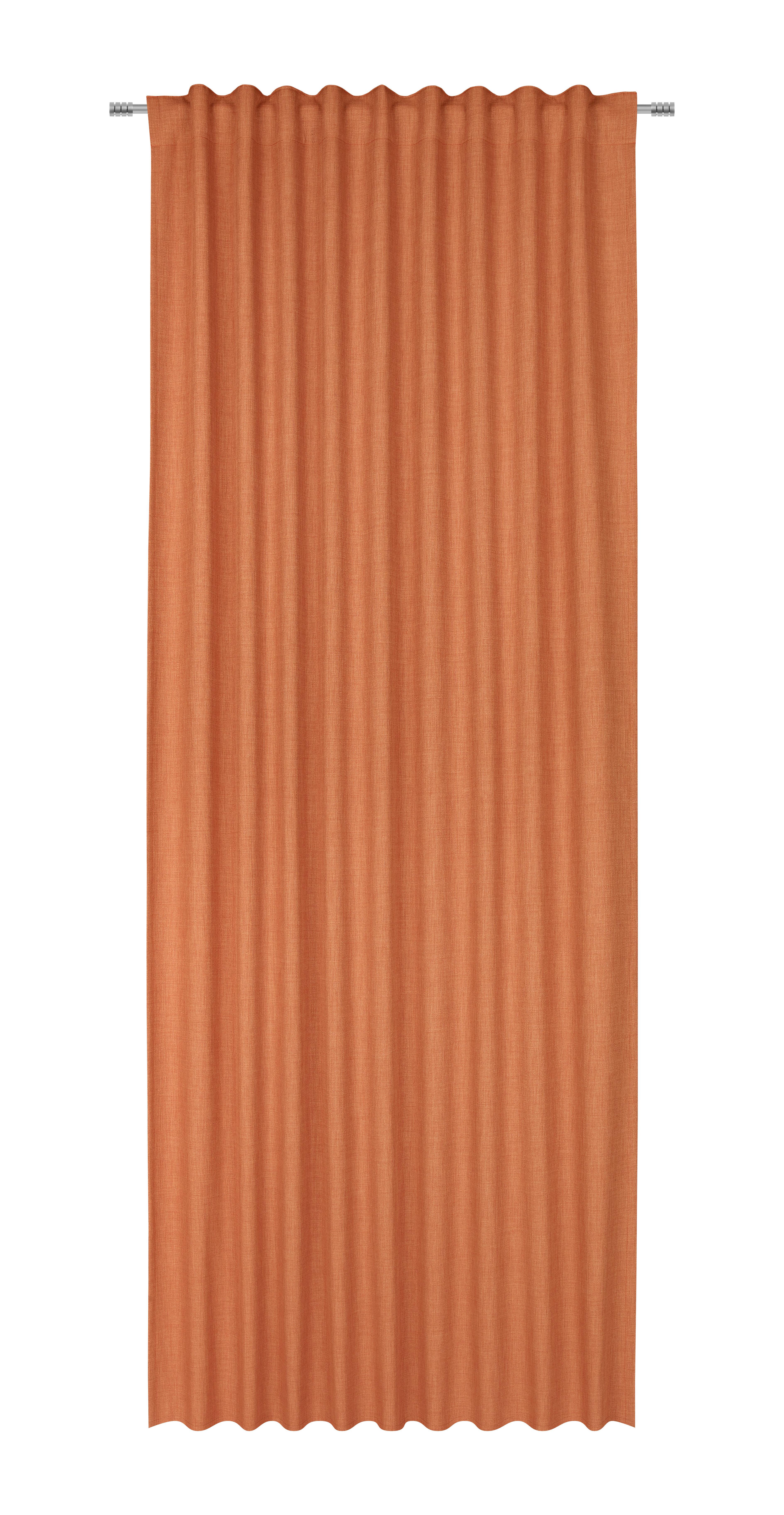Hotový Záves Leo, 135/255cm, Terakota - terakota, plast (135/255cm) - Premium Living