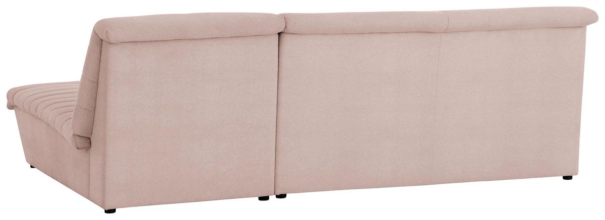 Ecksofa Looks Viii Dunkelgrün - Schwarz/Rosa, Design, Textil (274/168cm) - LOOKS by W.Joop