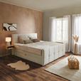 Boxspringbett mit Topper Mit Bettkasten 180x200 cm Medino - Beige, KONVENTIONELL, Holz/Holzwerkstoff (180/200cm) - Luca Bessoni