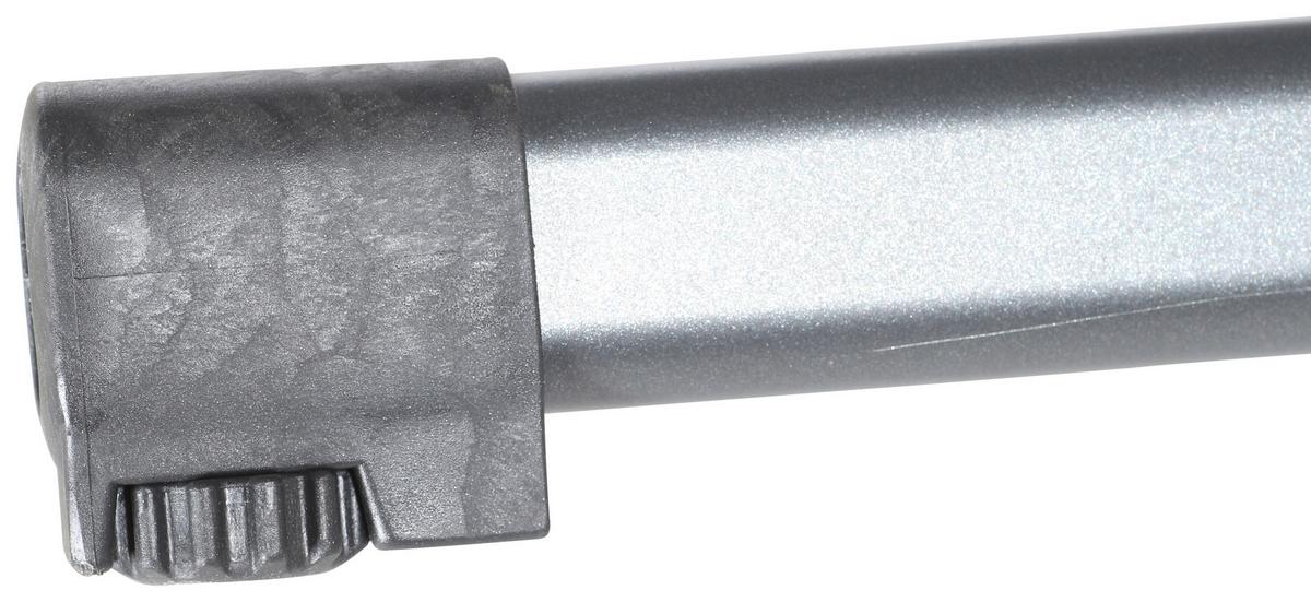 Gartentisch Klappbar Stahl L: 115cm - Grau, MODERN, Holzwerkstoff/Metall (115/70/72cm) - Sieger