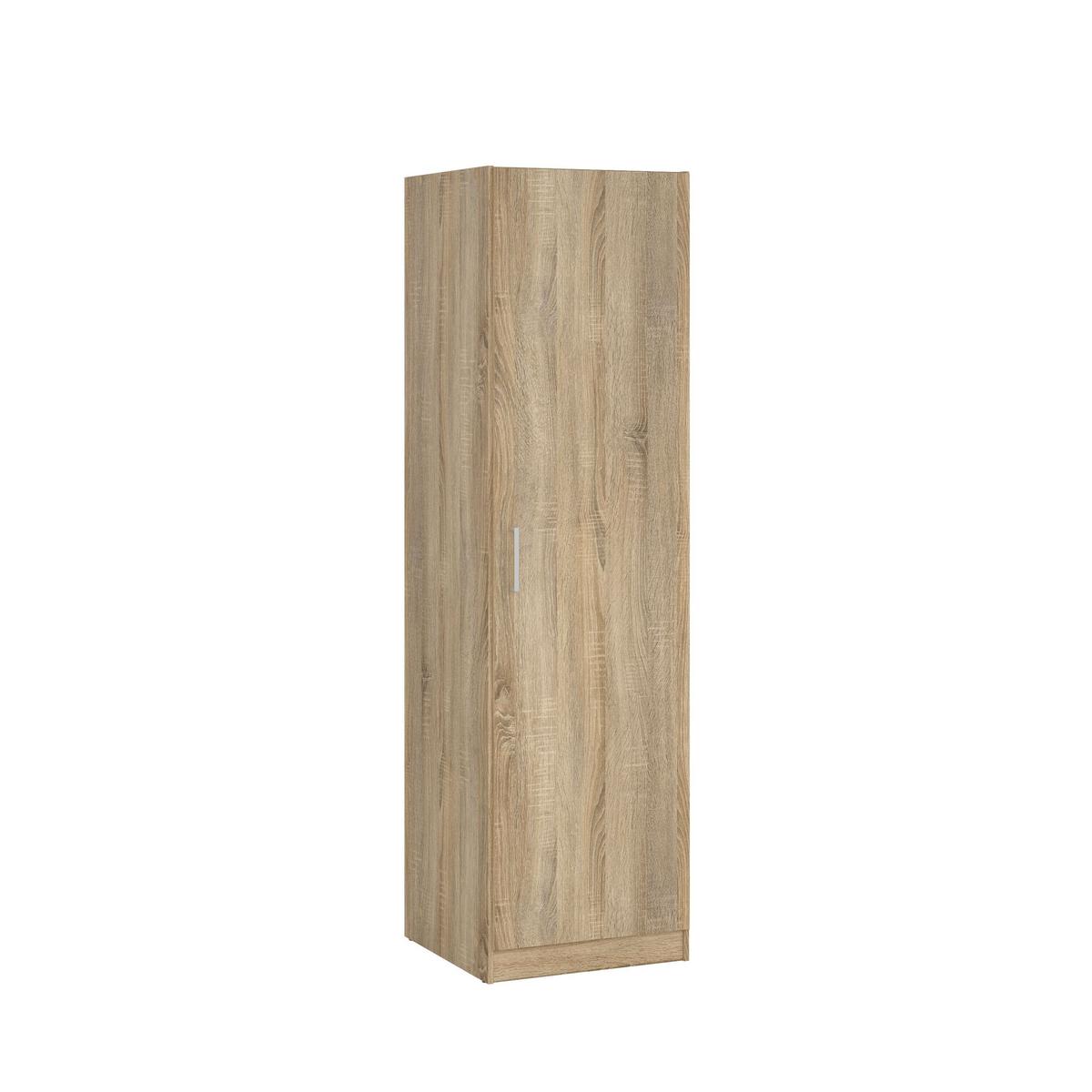 Ruhásszekrény Space - Sonoma tölgy, Konventionell, fa (48,6/175,4/49,5cm)