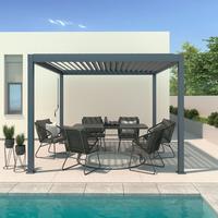 PAVILÓN PERI - čierna, Basics, kov (300/230/300cm) - Mömax