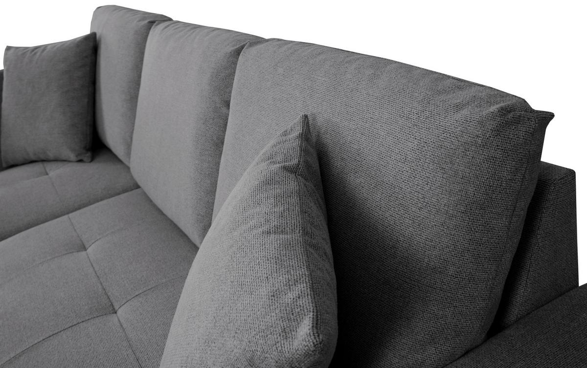 Ecksofa Lukas Grau S: 158x239 Cm - Grau, Trend, Textil (158/239cm)
