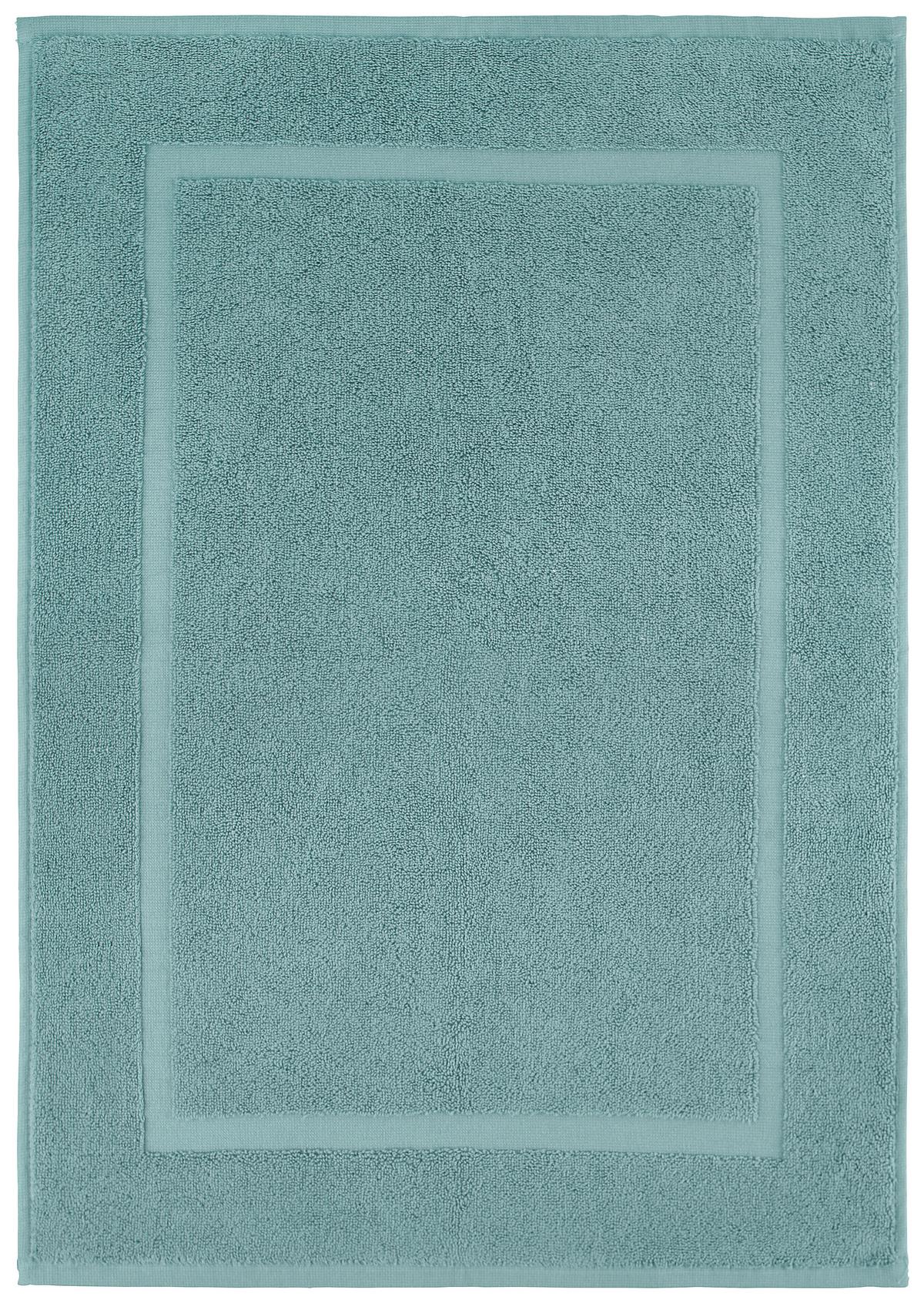 KOUPELNOVÁ PŘEDLOŽKA Melanie, 50/70cm, světle modrá - světle modrá, textil (50/70cm) - Modern Living