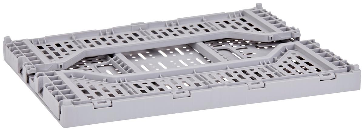 Összecsukható Doboz Chaline - kék/fehér, Basics, műanyag (40/14,5/30cm) - Homezone