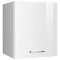 Küchenoberschrank Mailand Weiß B: 50 Cm - Weiß Hochglanz/Weiß, MODERN, Holzwerkstoff (50/57/34cm) - Held