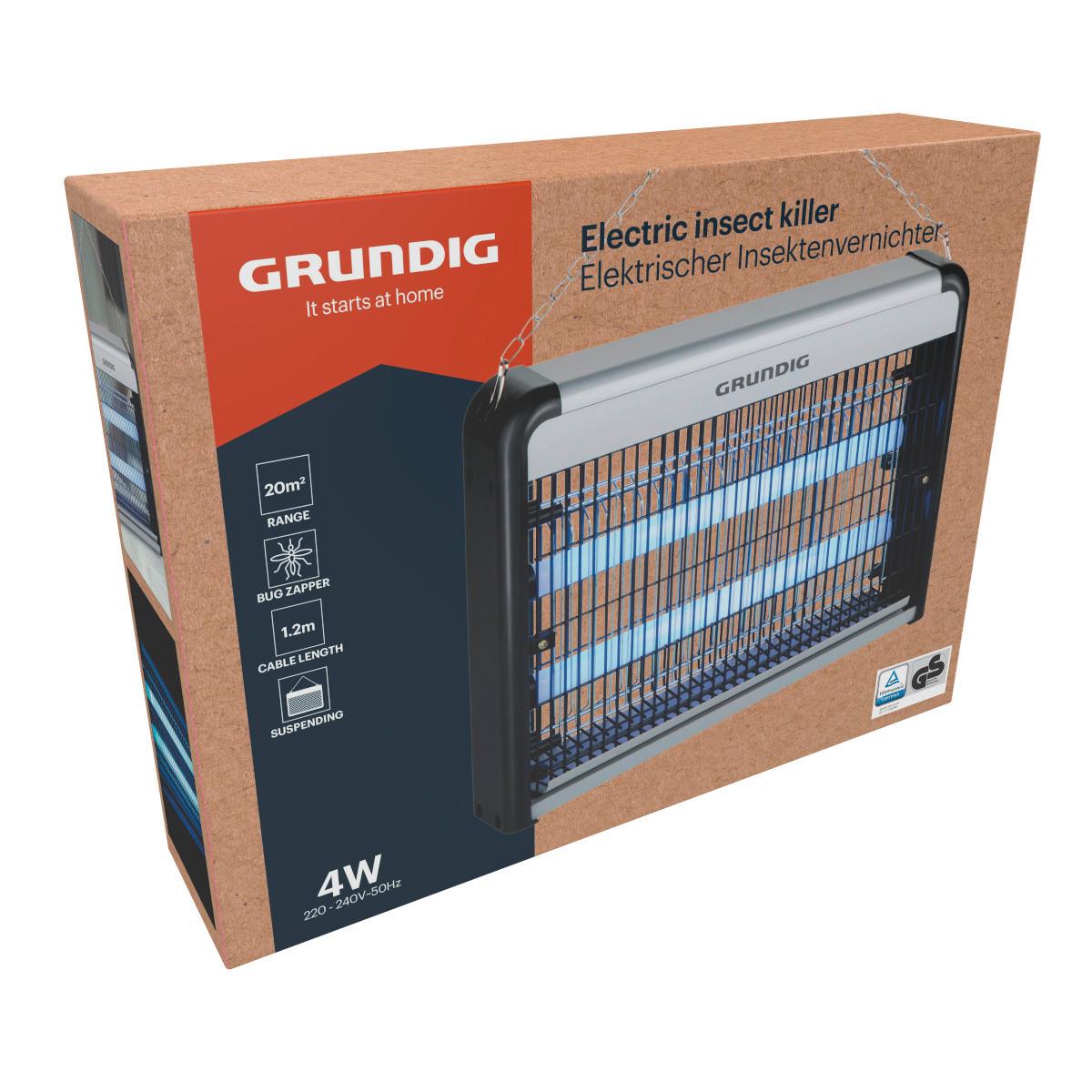 Gelsenstecker Insect Killer Led 2x2w 230v - Schwarz, Basics, Kunststoff (38/27/8cm)