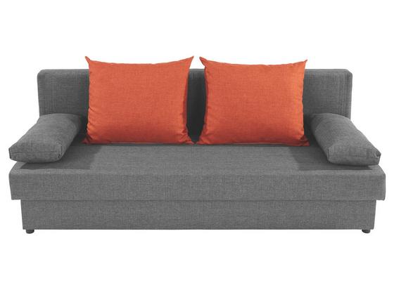 Rozkládací Pohovka Neo - oranžová/tmavě šedá, Moderní, textil (190/75/82cm) Rozkládací Pohovka Neo - oranžová/tmavě šedá, Moderní, textil (190/75/82cm)
