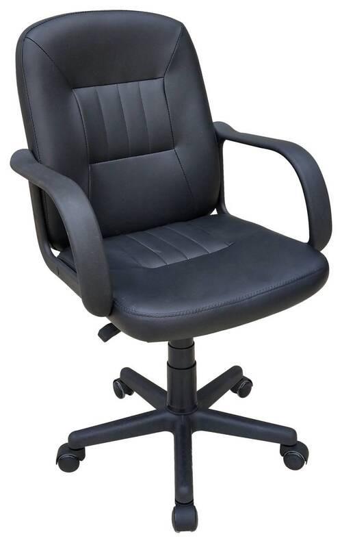 OTOČNÁ ŽIDLE NOBI 2 - BASED - - černá, Moderní, textil/plast (58/84-96/53cm) - Based
