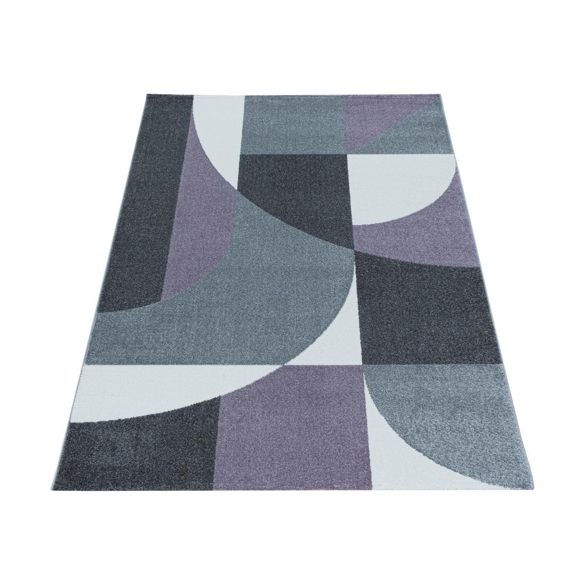 Teppich Läufer Violett Efor 80x250 Cm - Violett, Basics, Textil (80/250cm)