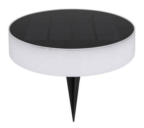 Solarleuchte 36417 - Opal/Schwarz, Design, Kunststoff (15,3/56,1cm) - Globo