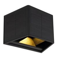 Solarleuchte 36495 - Klar/Schwarz, Design, Kunststoff (15,4/9,6/9,9cm) - Globo