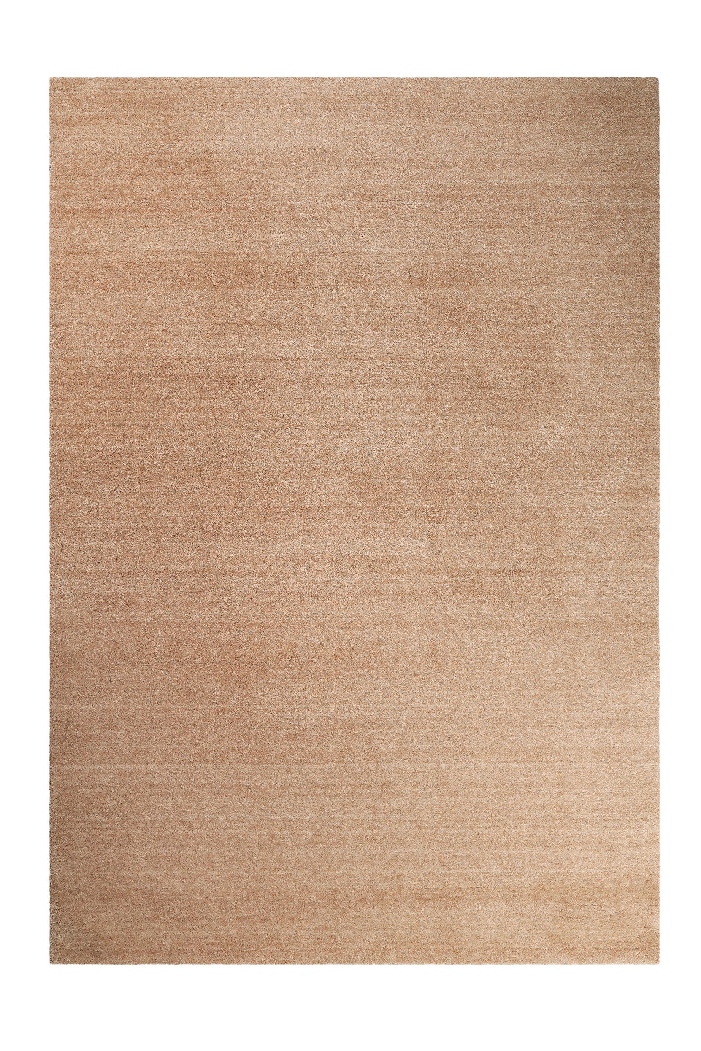 Hochflor Teppich Hellbraun Loft 70x140 cm - Hellbraun, Basics, Textil (70/140cm) - Esprit