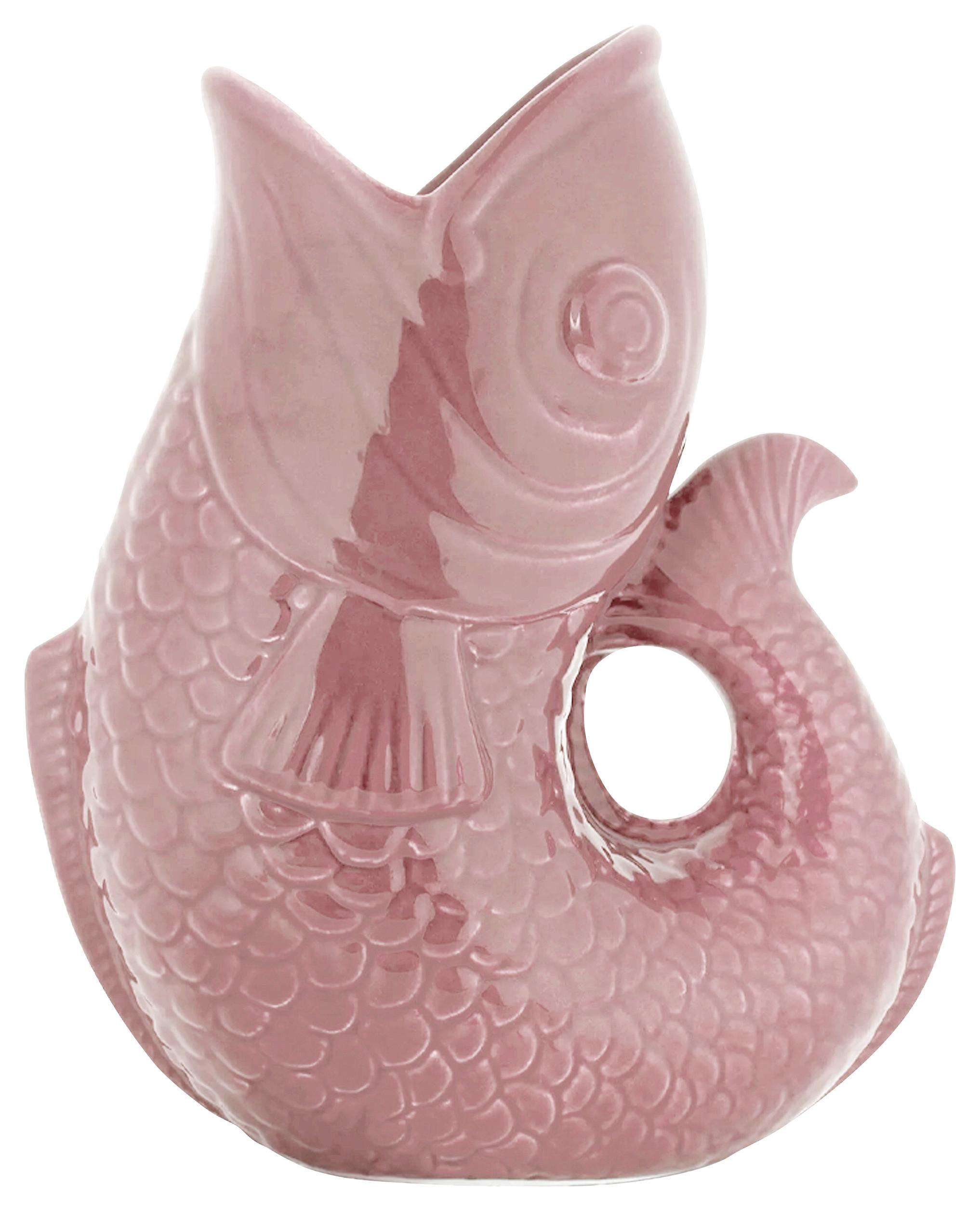 VÁZA MIKEE - ružová, keramika (19,5/23,5/10,5cm) - Mömax