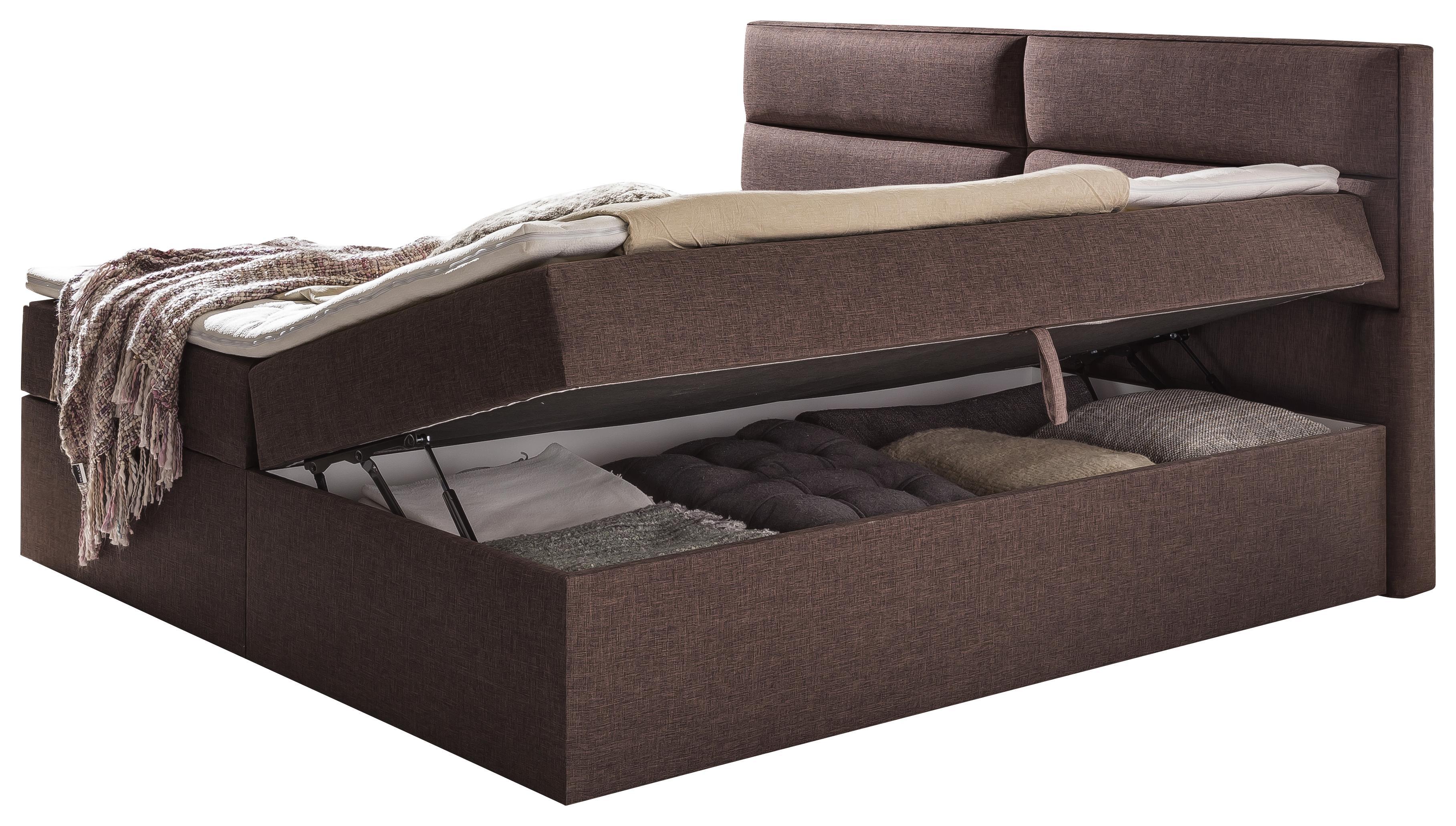 Boxspringbett in Braun online kaufen