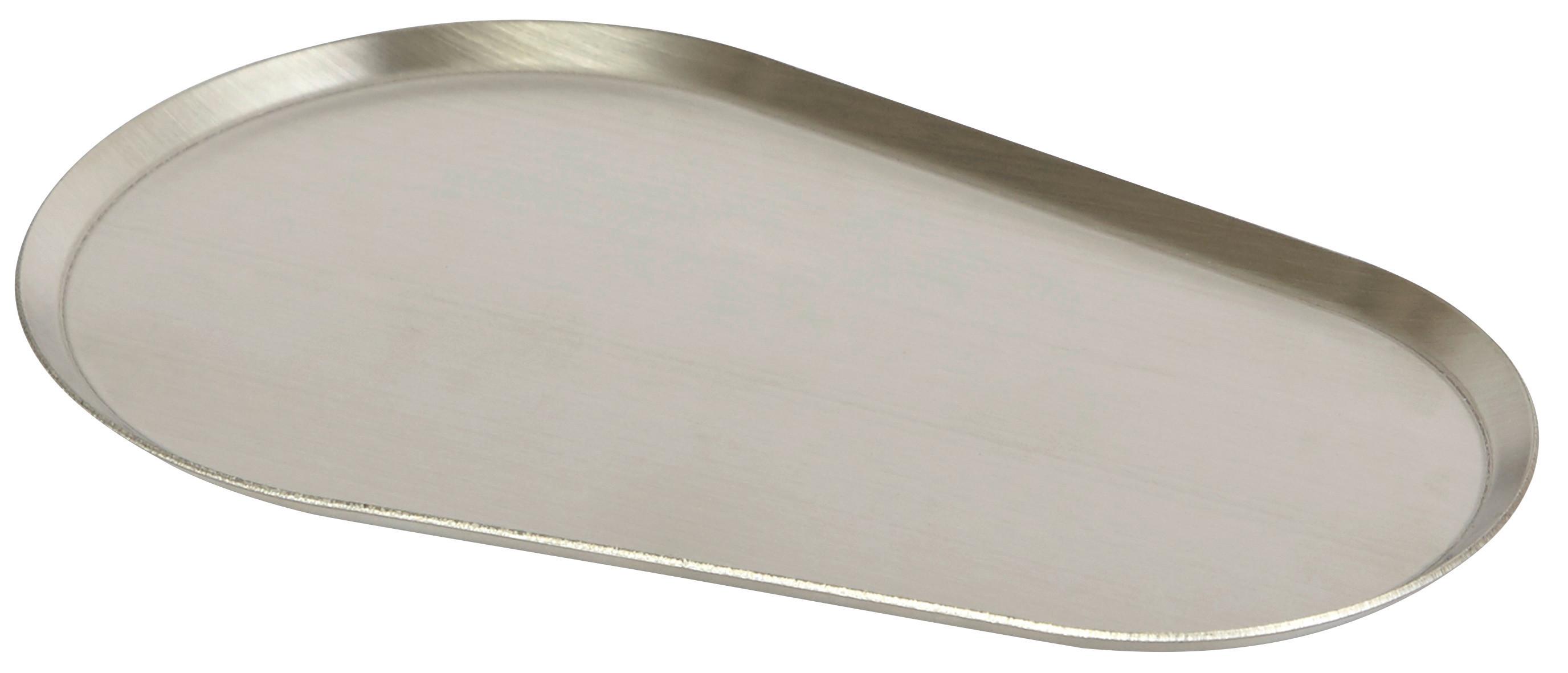 POLIČKA DO VANY CHRIS - barvy nerez oceli, Moderní, kov (15,2/0,5cm) - Premium Living