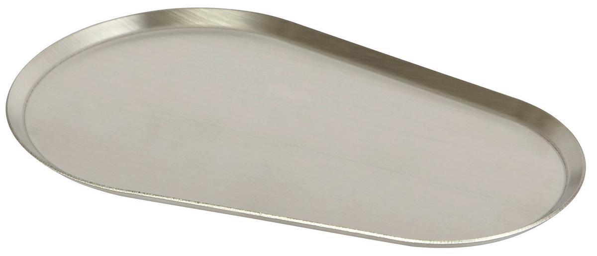 POLIČKA DO VANY CHRIS - barvy nerez oceli, Moderní, kov (15,2/0,5cm) - Premium Living