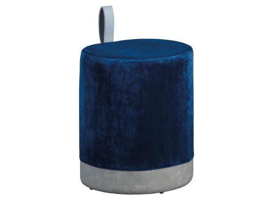 Hocker Osane B: 38 cm Blau/Grau - Blau/Grau, Basics, Holzwerkstoff/Kunststoff (38/43/32,5cm) - Livetastic Hocker Osane B: 38 cm Blau/Grau - Blau/Grau, Basics, Holzwerkstoff/Kunststoff (38/43/32,5cm) - Livetastic