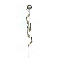 Gartenstecker Orion - Silberfarben, Basics, Metall - Gardenson