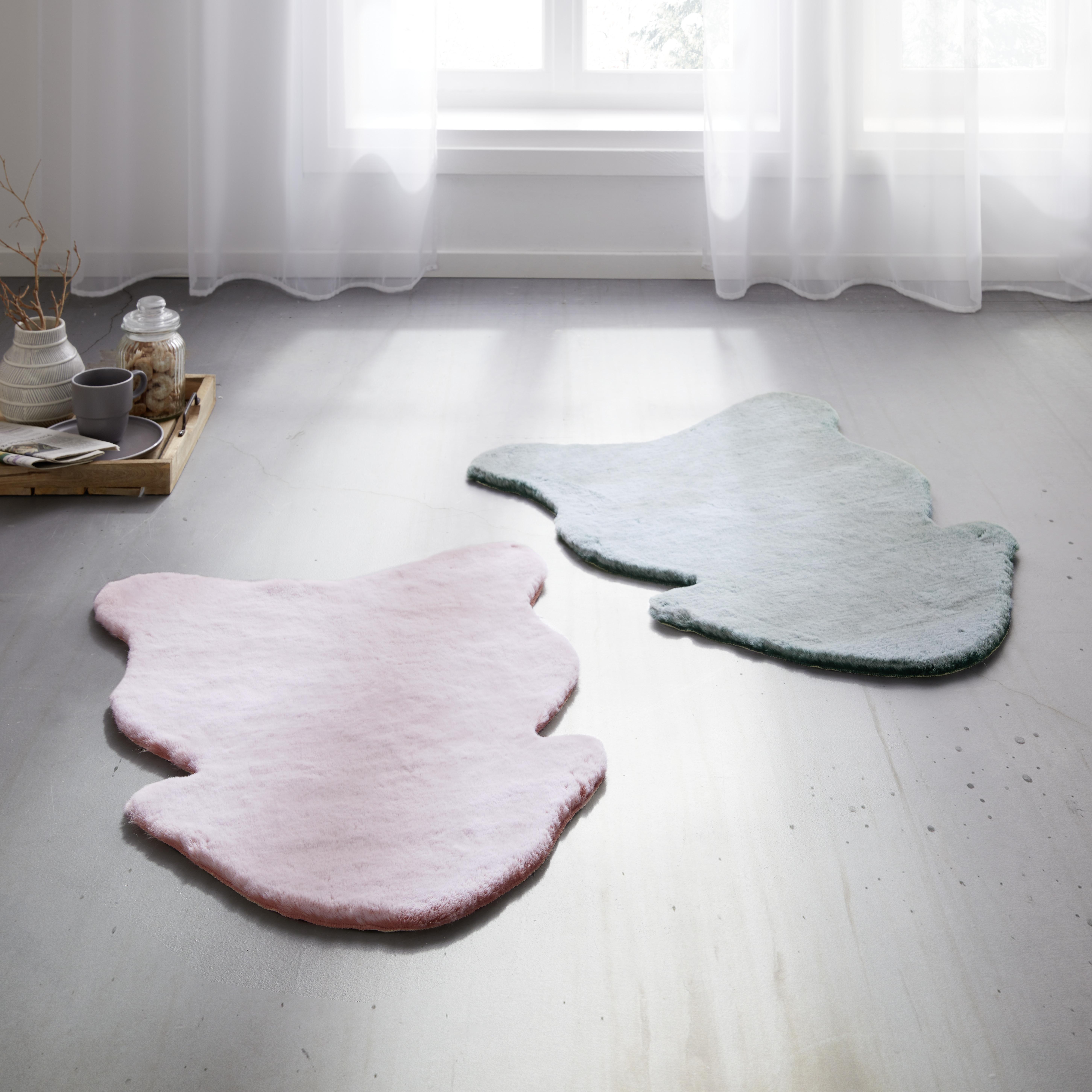 Umelá Kožušina Sabrina, 60/90 - zelená, textil/kožušina (60/90cm) - Modern Living