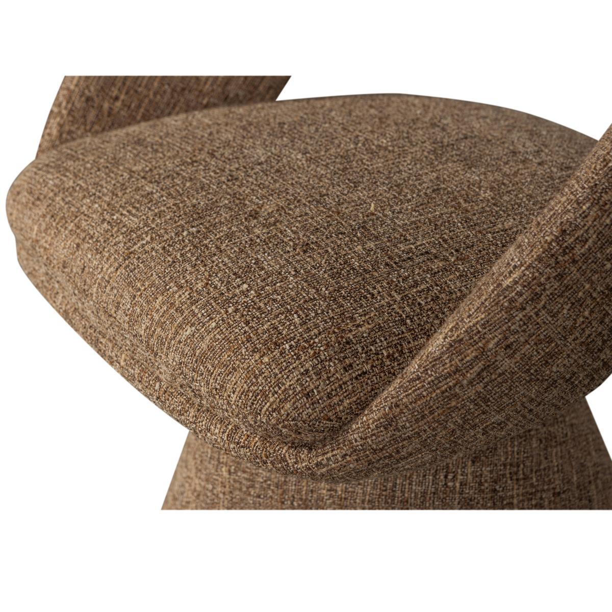 Armlehnstuhl Winter Sandfarben B: 63cm - Sandfarben, MODERN, Textil (63/80/57cm) - Livetastic
