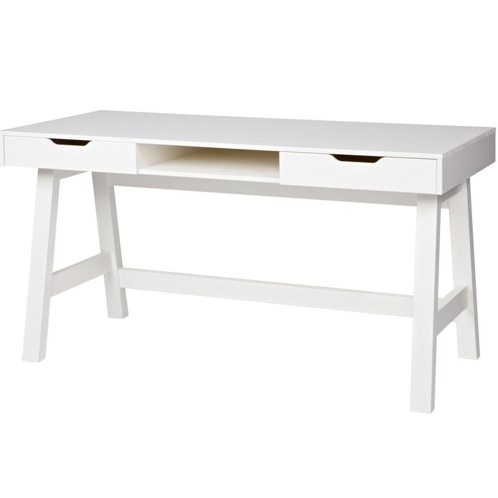 SCHREIBTISCH Nikki Weiß L: 140cm