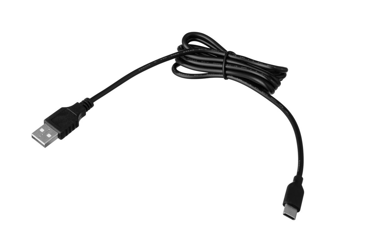 Akku-tischleuchte Schwarz Davina 16x25,5cm - Schwarz, Basics, Kunststoff/Metall (16/25,5cm) - Luca Bessoni