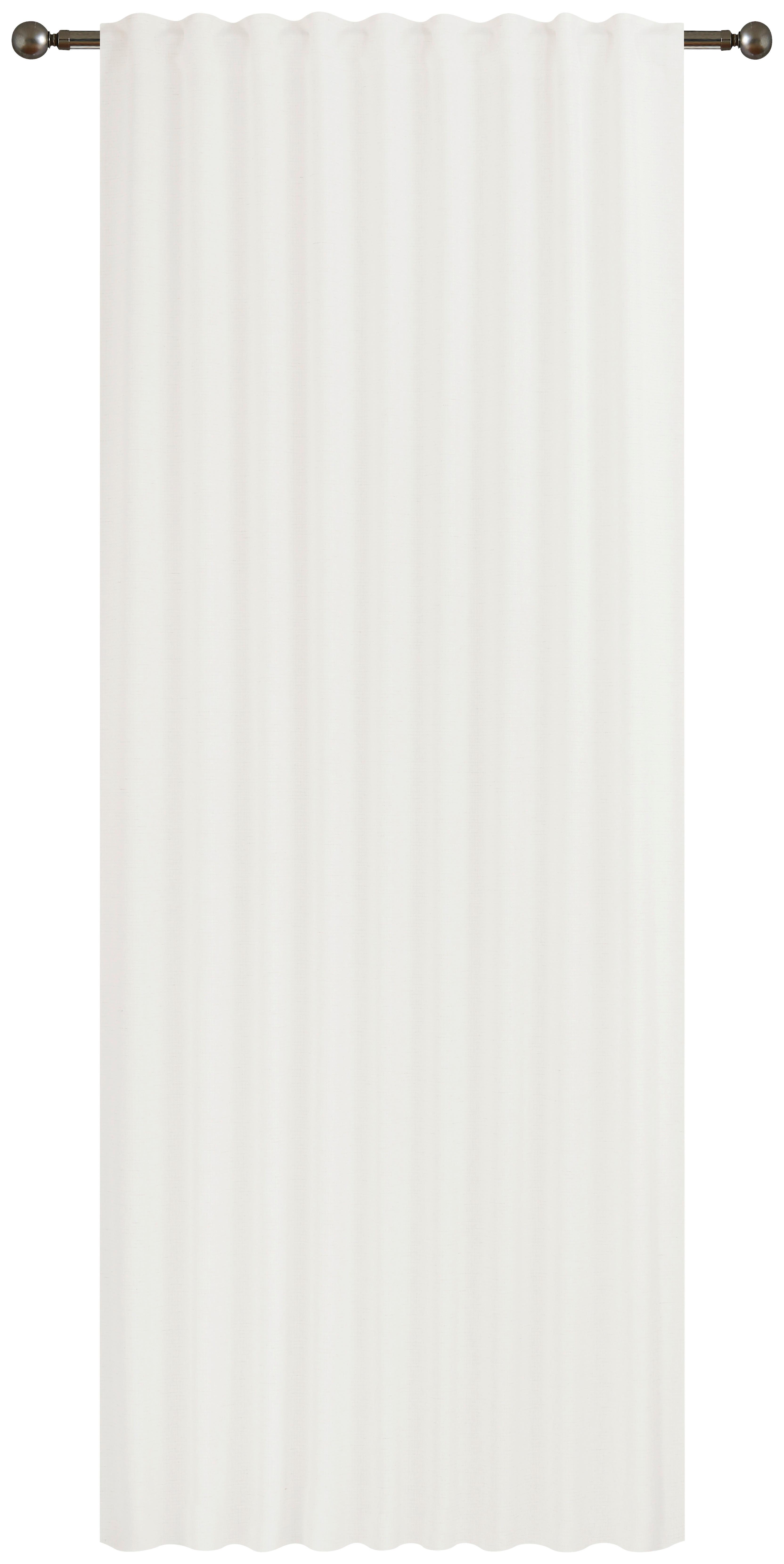 Vorhang mit Universalband Natascha 140x245 cm Creme