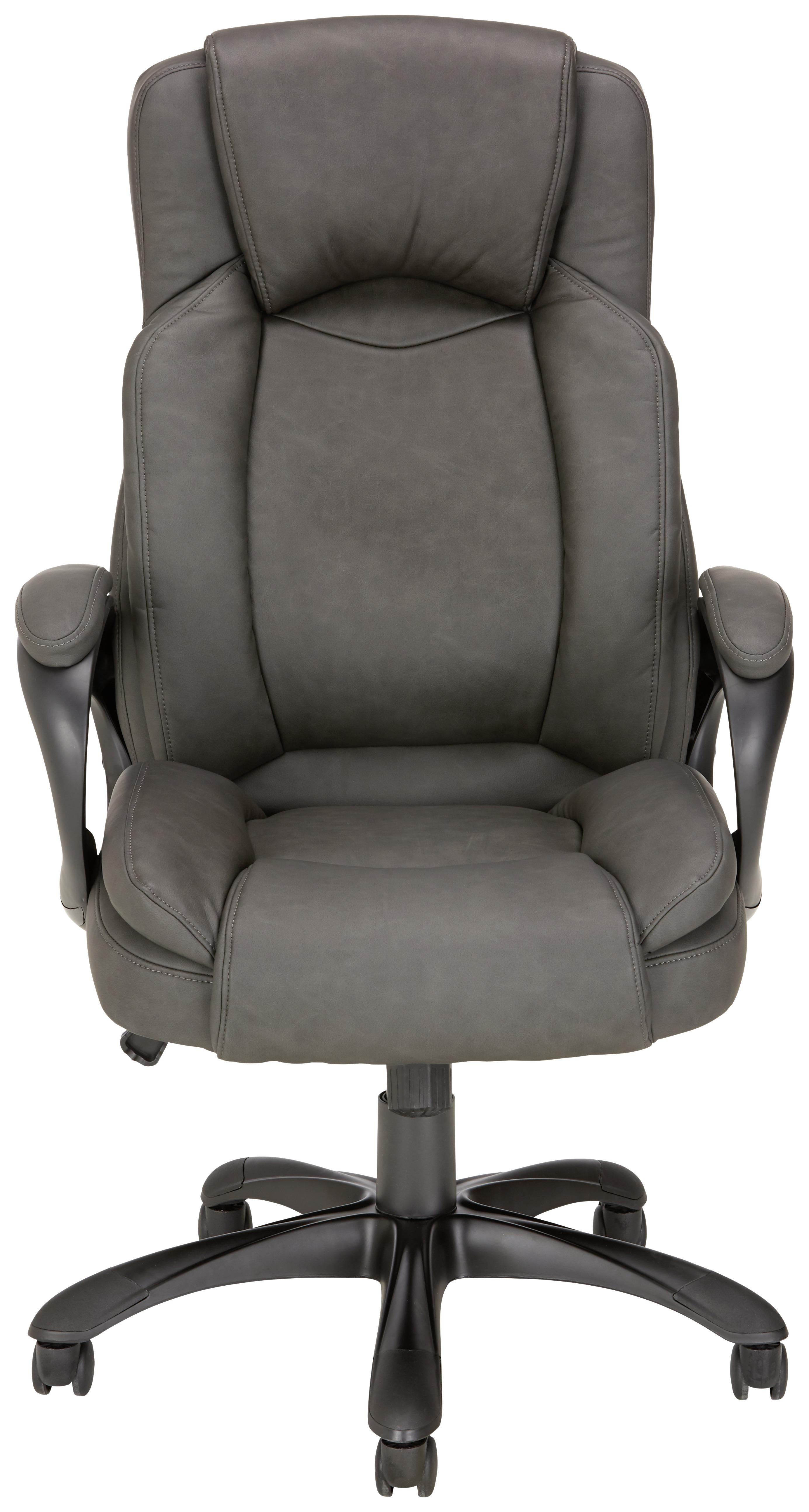 Kancelářské Křeslo Jenny 1 - šedá/černá, Moderní, textil/plast (67/116,5-126/75cm) - Modern Living