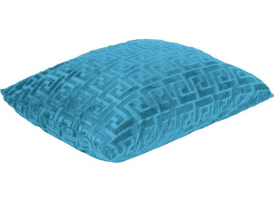 Díszpárna Mäander - türkiz, konvencionális, textil (48/48cm) - Ombra Díszpárna Mäander - türkiz, konvencionális, textil (48/48cm) - Ombra