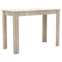 Esstisch Esal Sonoma Eiche B: 50 cm - Weiß/Sonoma Eiche, MODERN, Holzwerkstoff (110/50/76cm) - MID.YOU