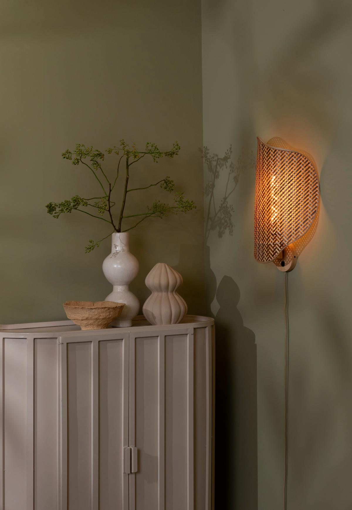 Wandleuchte Kinabalu - Naturfarben/Braun, Basics, Naturmaterialien (40/10/50cm) - Good & Mojo